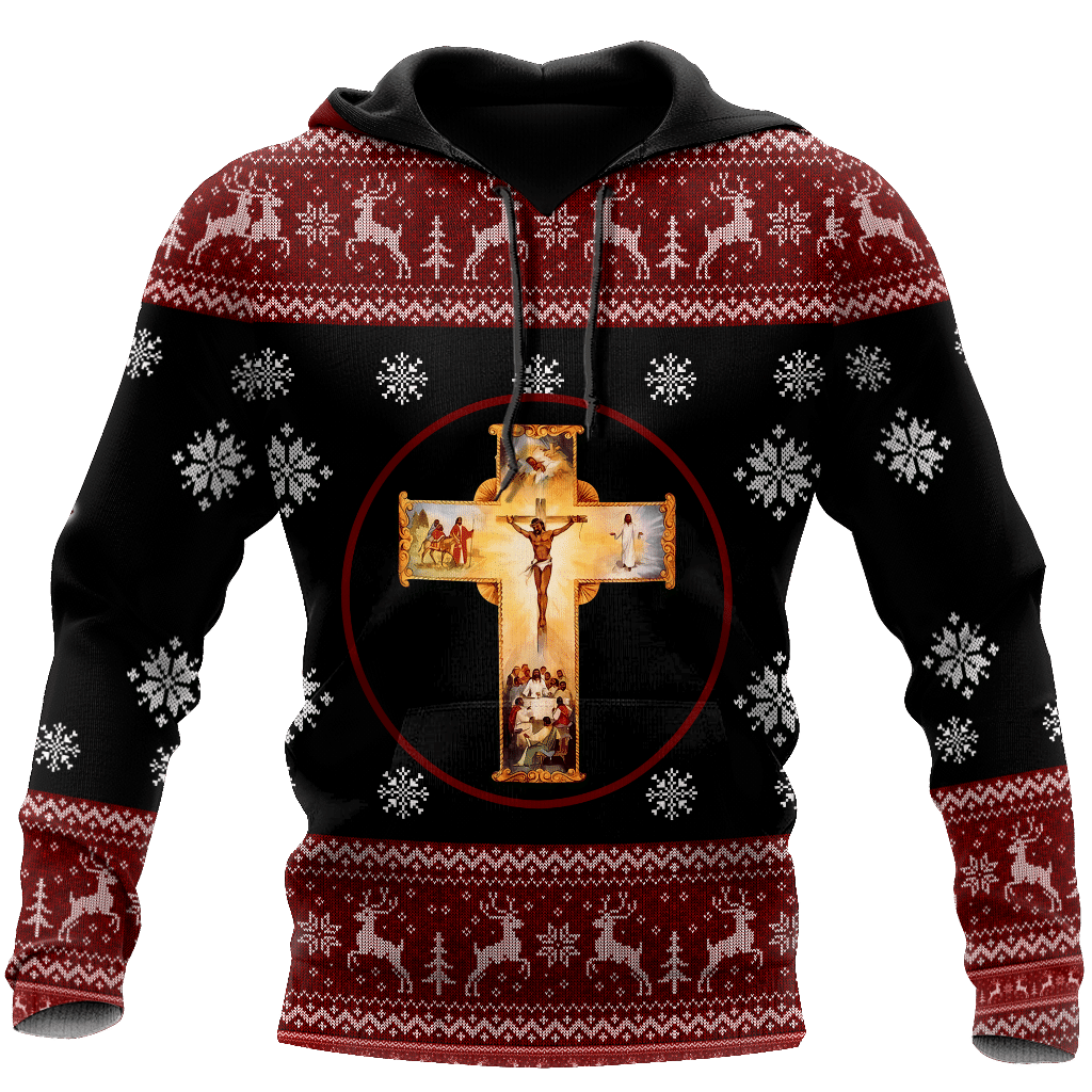 Jesus Christmas  3D All Over Printed Shirts For Men and Women - Amaze Style™-Apparel