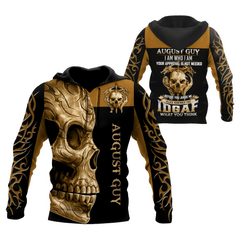 August Guy Skull 3D All Over Printed Shirts For Men and Women - Amaze Style™-Apparel