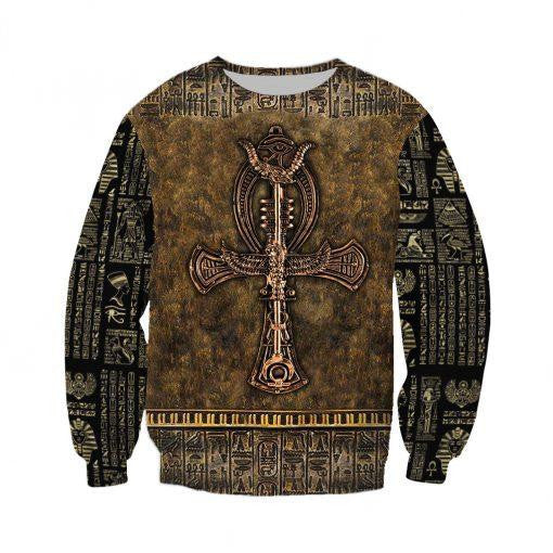 Ankh Key Of Life 3D All Over Printed Shirts For Men And Women Hoodie