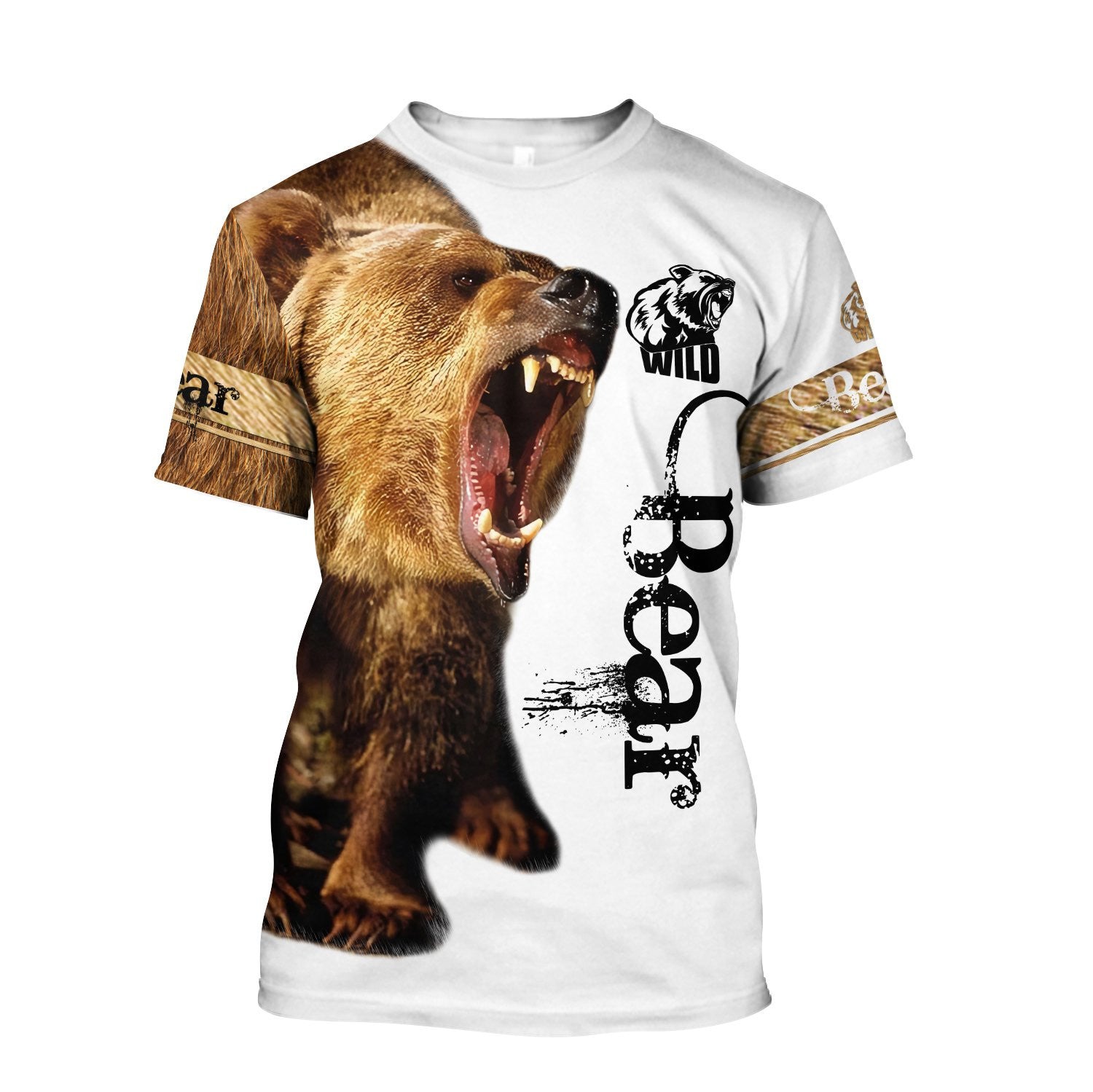 Beautiful Bear 3D All Over Printed Shirts For Men And Women Hoodie