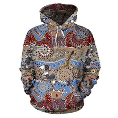 Australia Aboriginal Hoodie 3D All Over Printed For Men Women