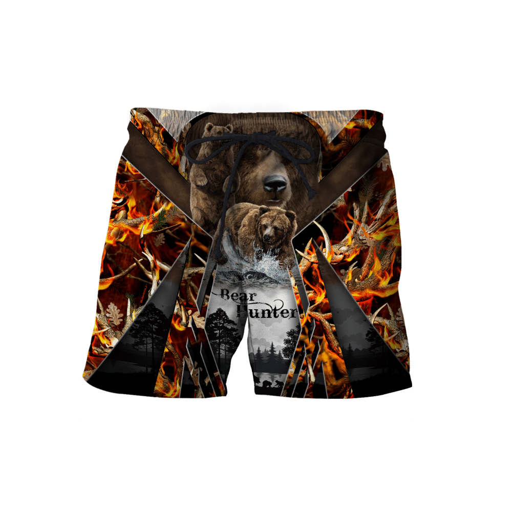 Bear Hunting Camo 3D All Over Printed Shirts For Men And Women Hoodie