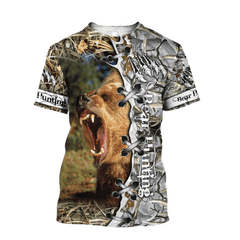 Bear Hunting Camo 3D All Over Printed Shirts For Men And Women Hoodie