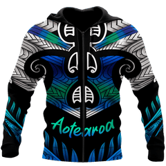 Aoteatoa New Zealand Maori 3D All Over Printed Shirt And Short For Man And Women Hoodie