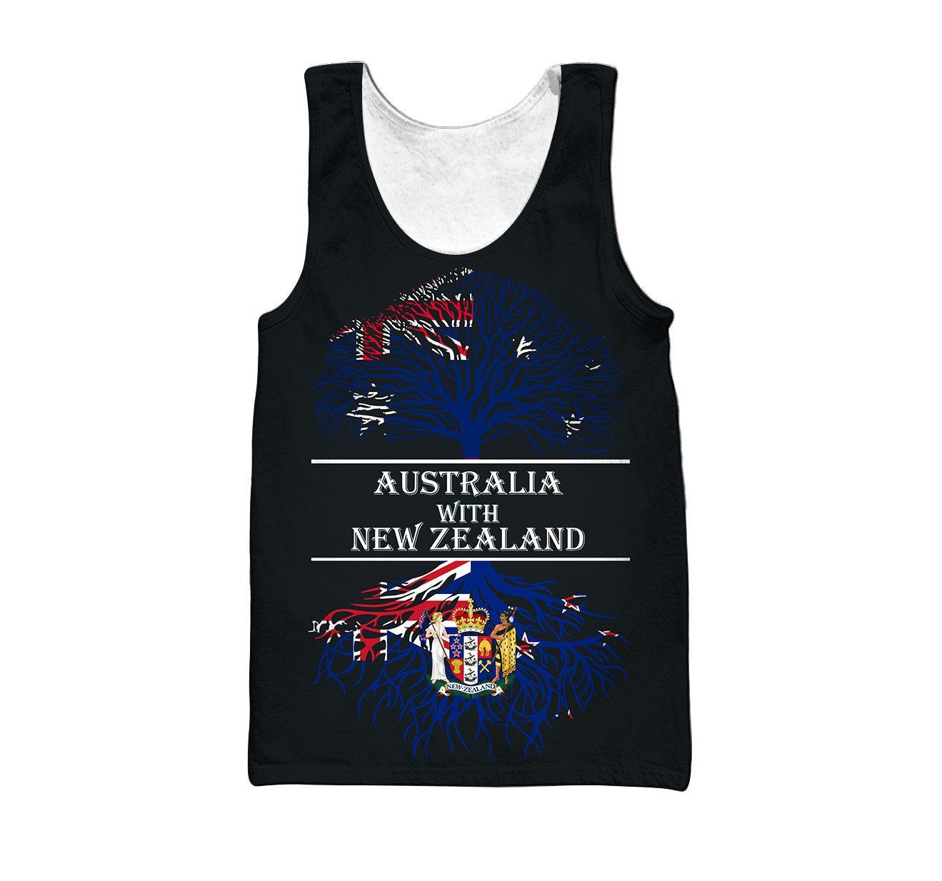 Australia With New Zealand 3D All Over Printed For Men And Women Hoodie