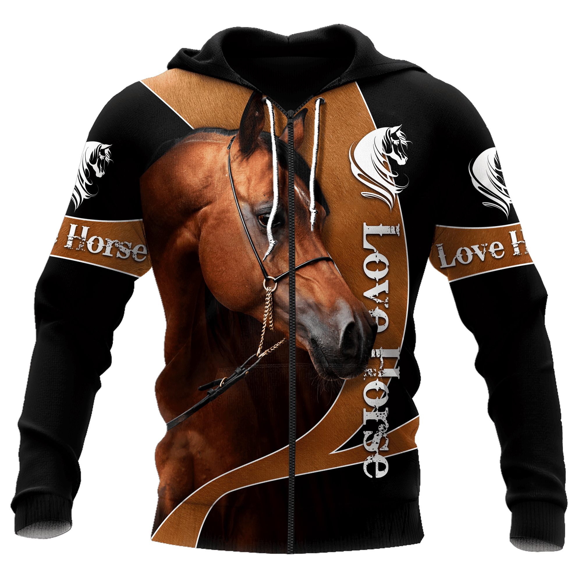 Arabian Horse 3D All Over Printed Shirts Hoodie