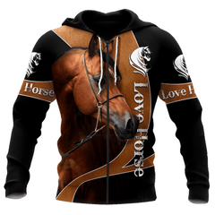 Arabian Horse 3D All Over Printed Shirts Hoodie