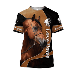 Arabian Horse 3D All Over Printed Shirts Hoodie