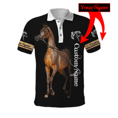 Arabian Horse Custom Name 3D All Over Printed Shirts Hoodie