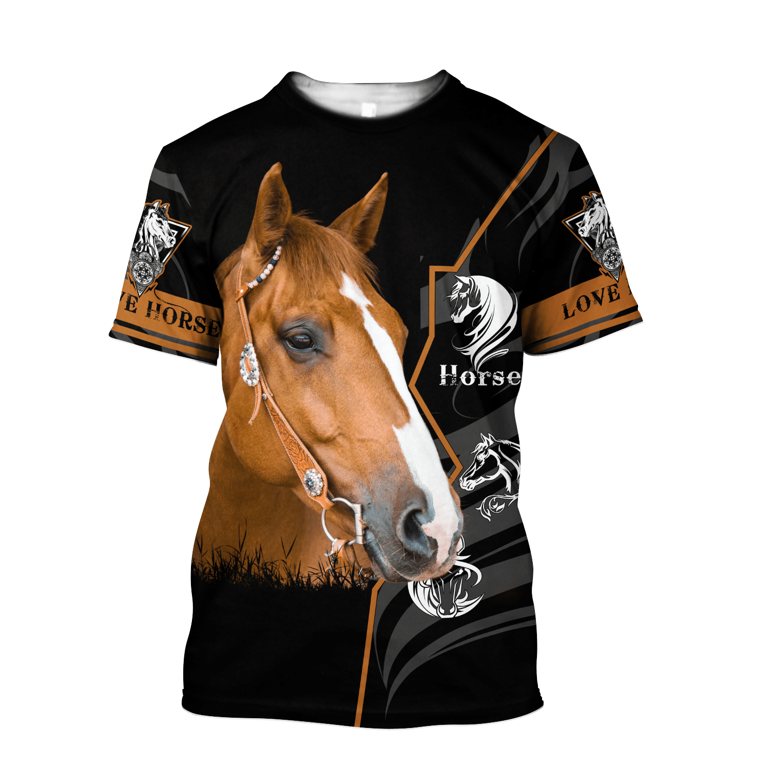 Beautiful Horse 3D All Over Printed Shirt For Men And Women Hoodie