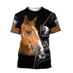 Beautiful Horse 3D All Over Printed Shirt For Men And Women Hoodie