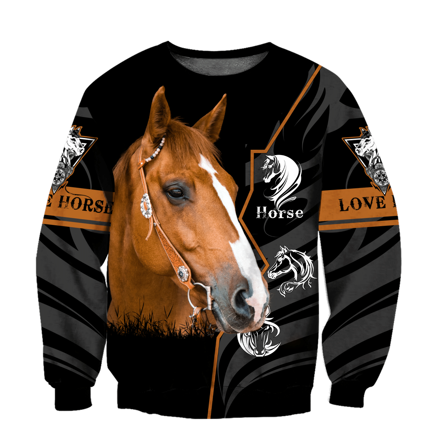 Beautiful Horse 3D All Over Printed Shirt For Men And Women Hoodie