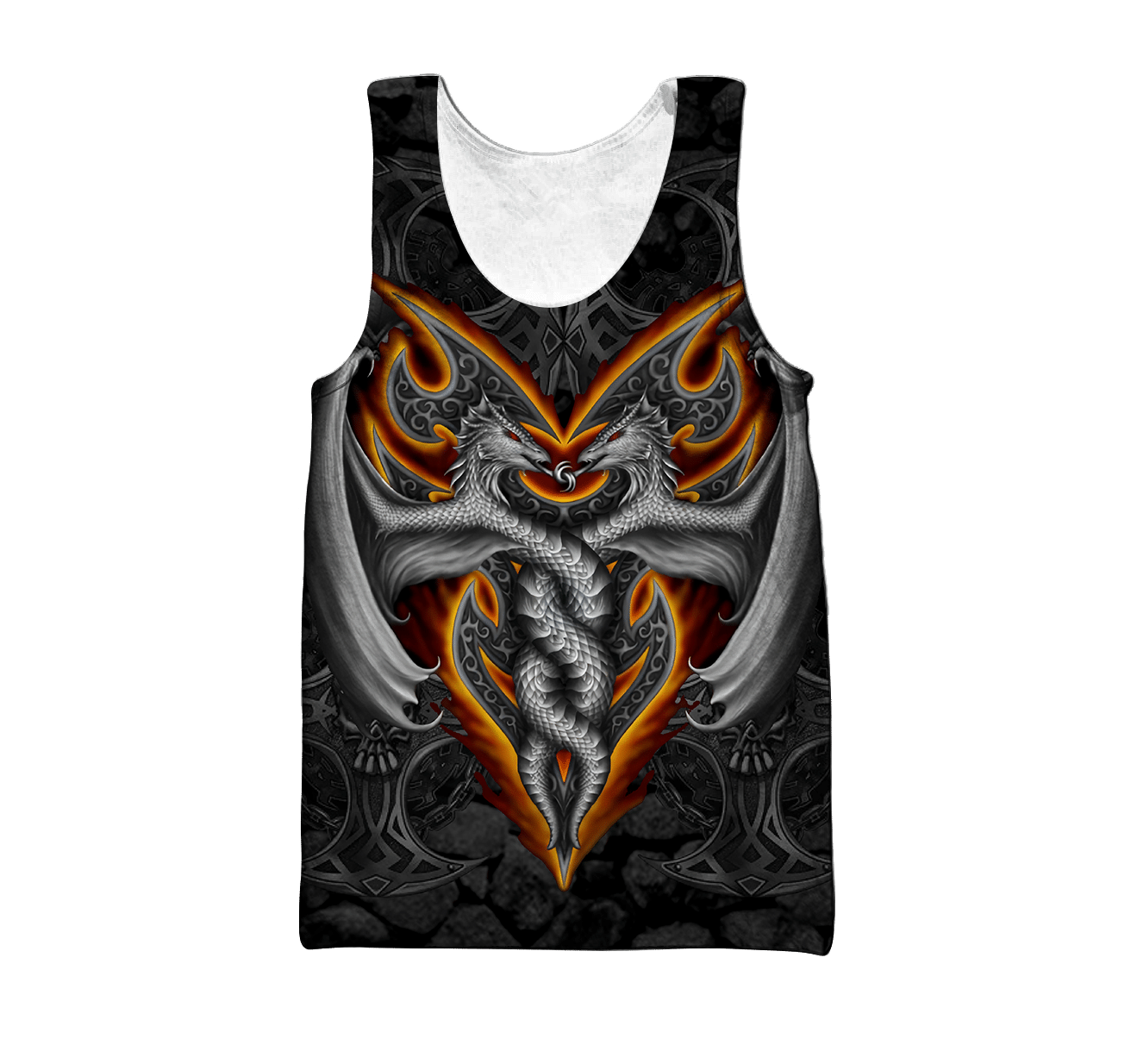 Armor Tattoo And Dungeon Dragon 3D All Over Printed Shirts For Men And Women Hoodie