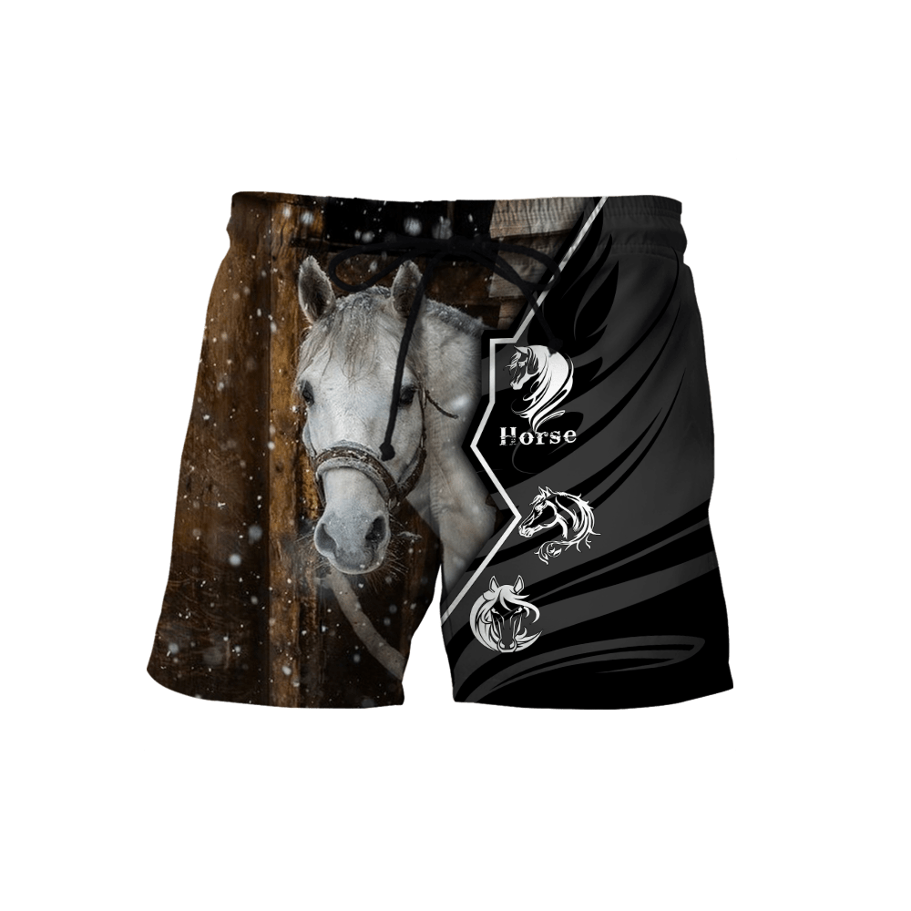 Beautiful Horse 3D All Over Printed Shirt For Men And Women Hoodie