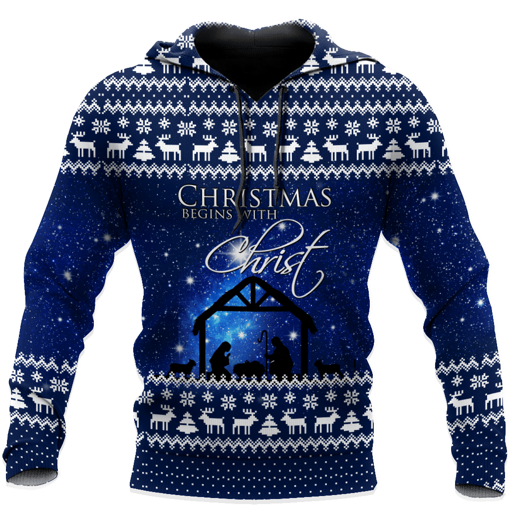 Christmas 3D All Over Printed Unisex Shirts Hoodie