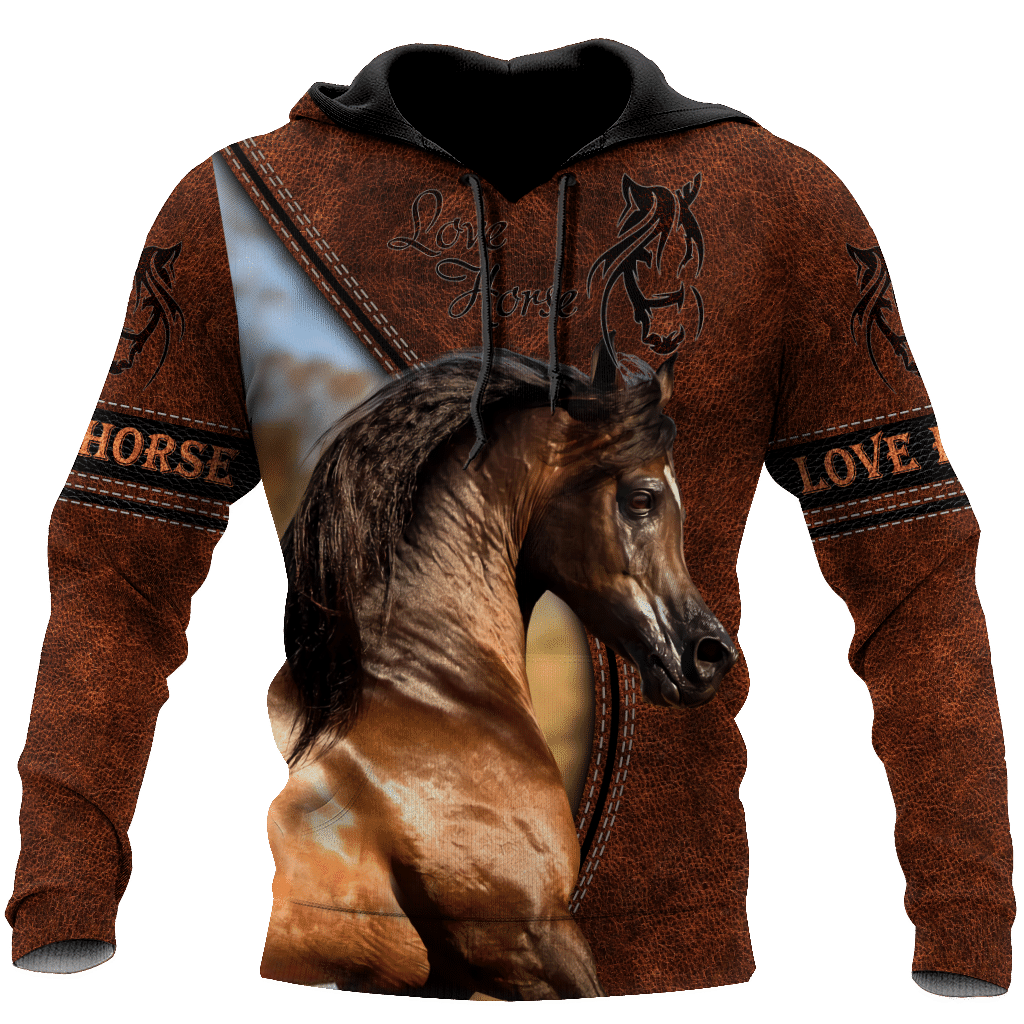 Arabian Horse 3D All Over Printed Shirts Hoodie