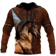 Arabian Horse 3D All Over Printed Shirts Hoodie