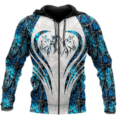 Beautiful Horse 3D All Over Printed Shirt For Men And Women Hoodie