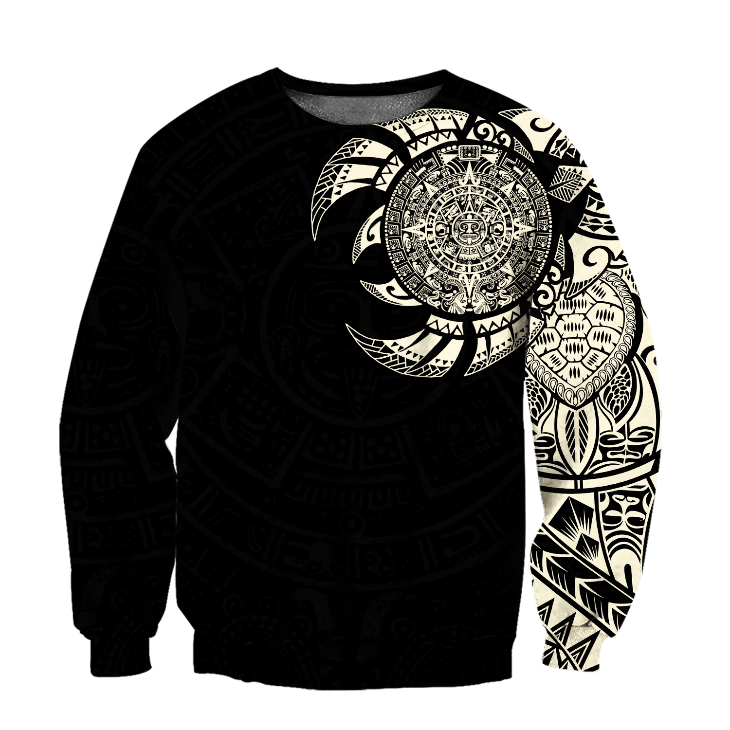 Aztec Mayan Tatoo 3D All Over Printed Shirts For Men And Women Hoodie