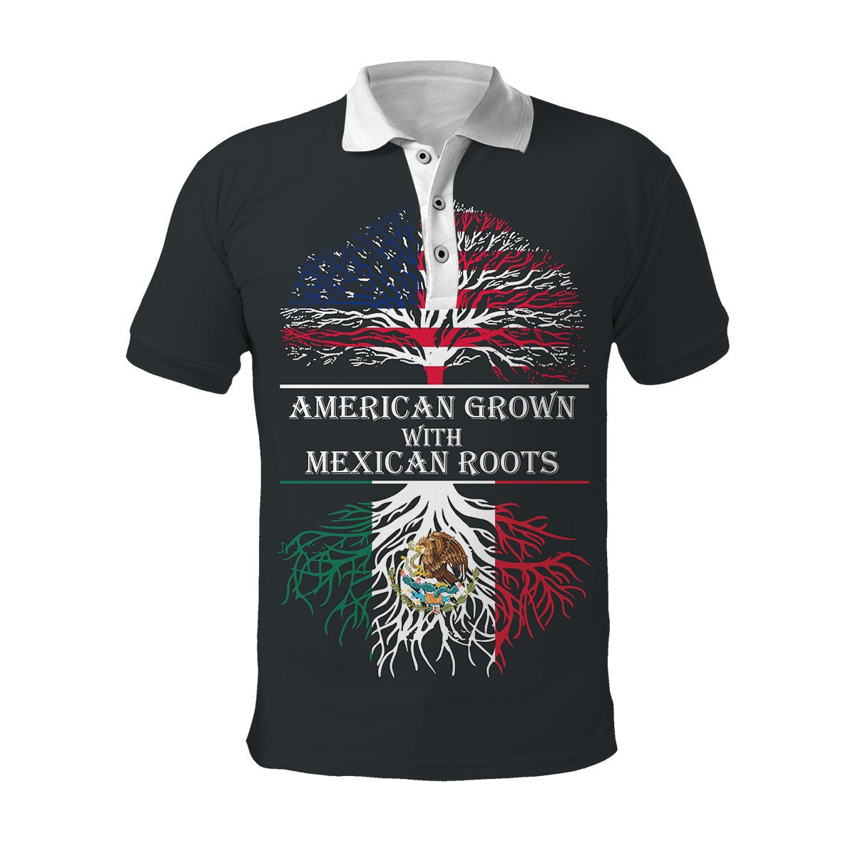 American Grown With Mexican Roots 3D All Over Printed Shirts For Men And Women Hoodie