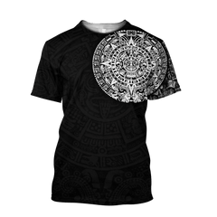 Aztec Mayan Tatoo 3D All Over Printed Shirts For Men And Women Hoodie