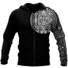 Aztec Mayan Tatoo 3D All Over Printed Shirts For Men And Women Hoodie