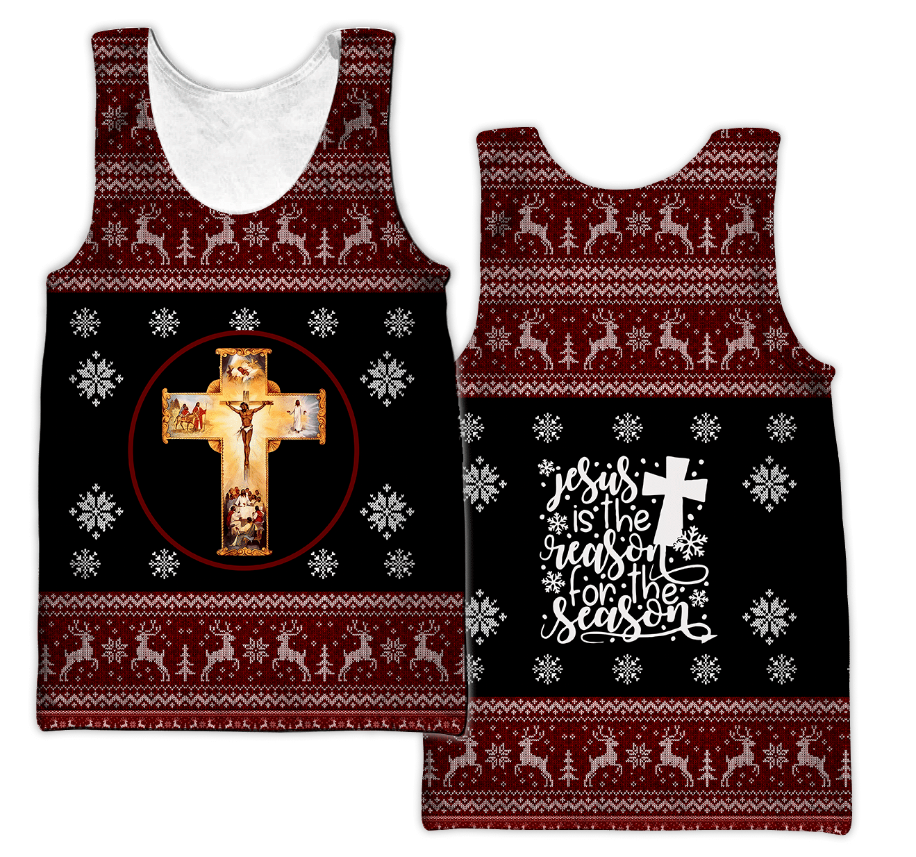 Jesus Christmas 3D All Over Printed Shirts For Men And Women Hoodie