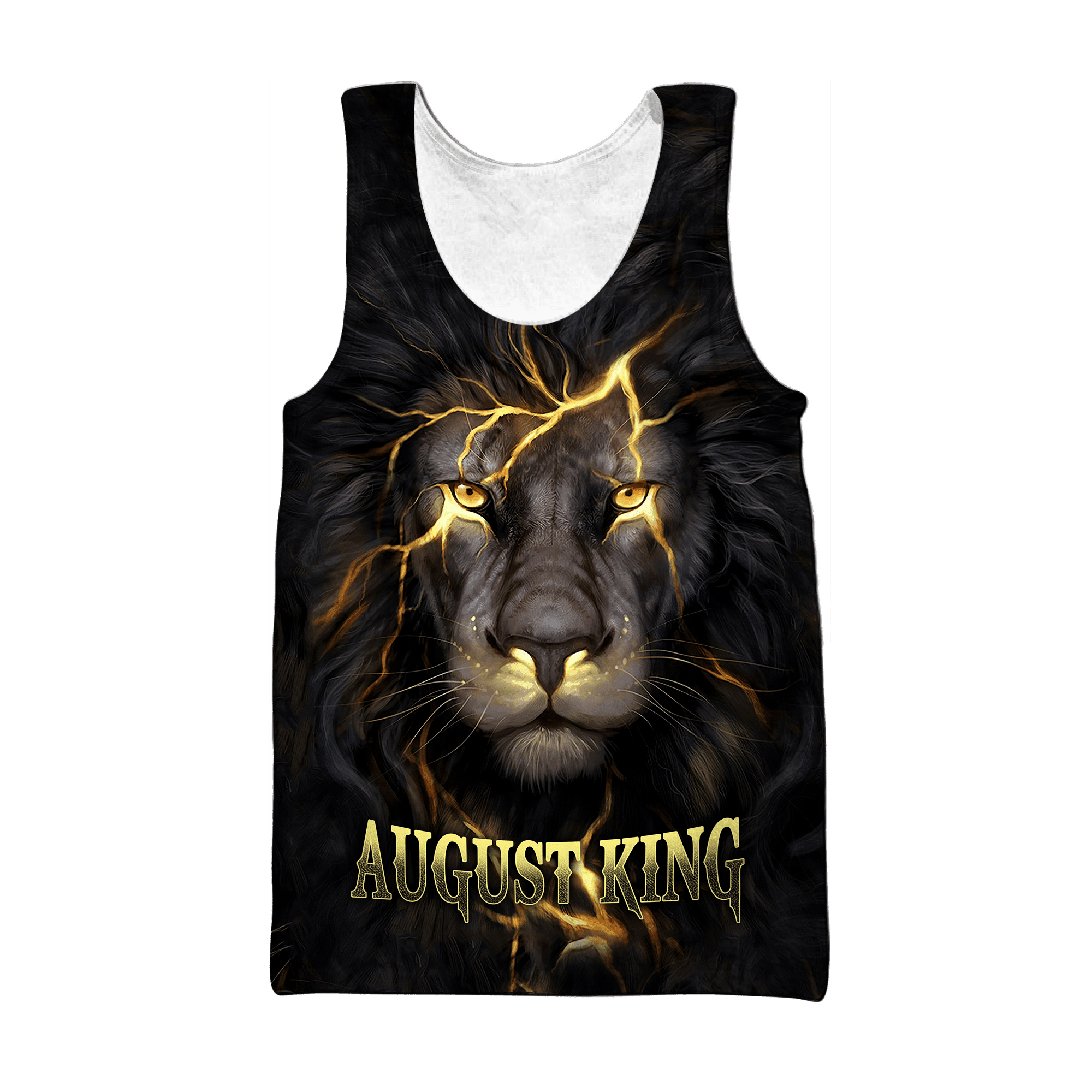 August Lion 3D All Over Printed Unisex Shirts Hoodie