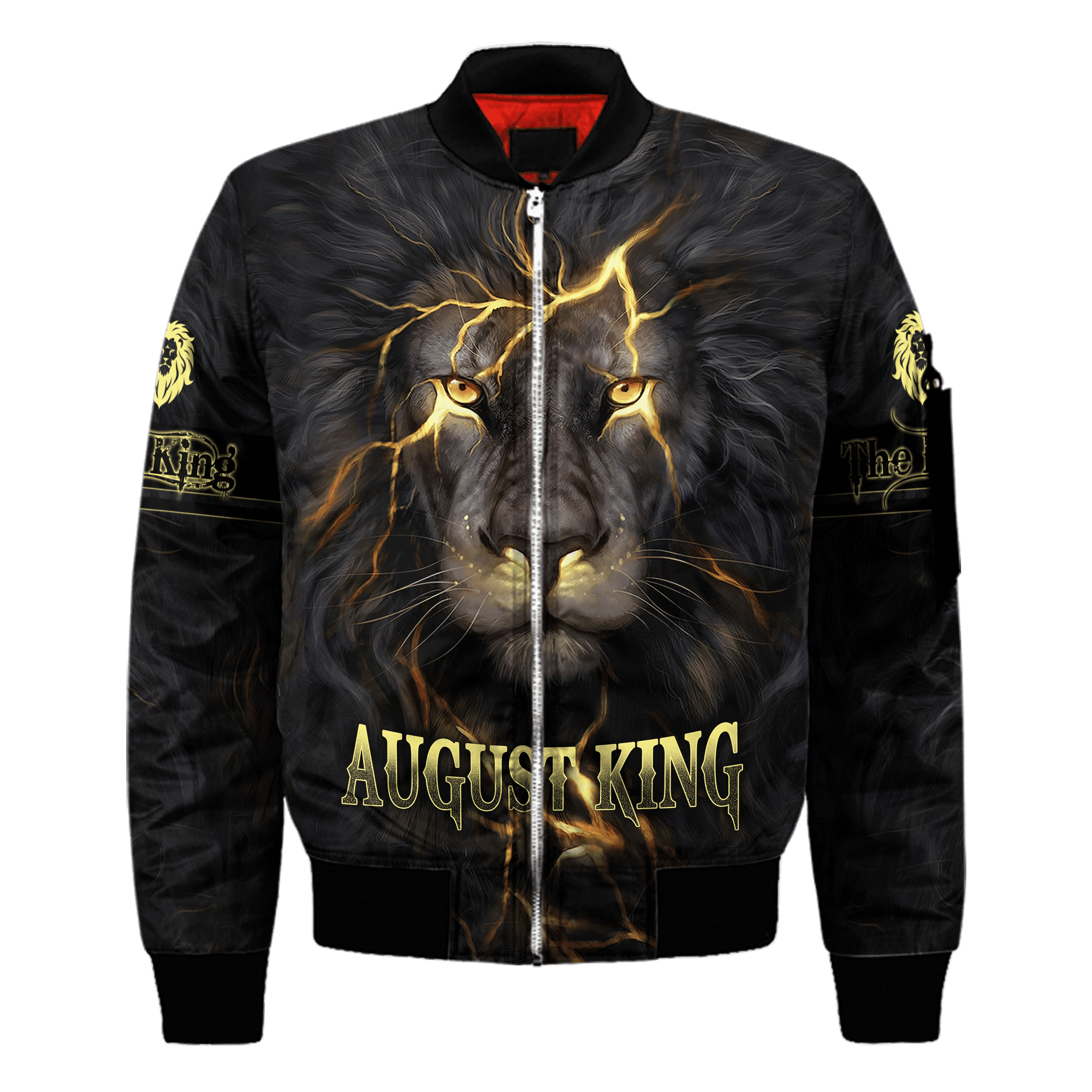 August Lion 3D All Over Printed Unisex Shirts Hoodie