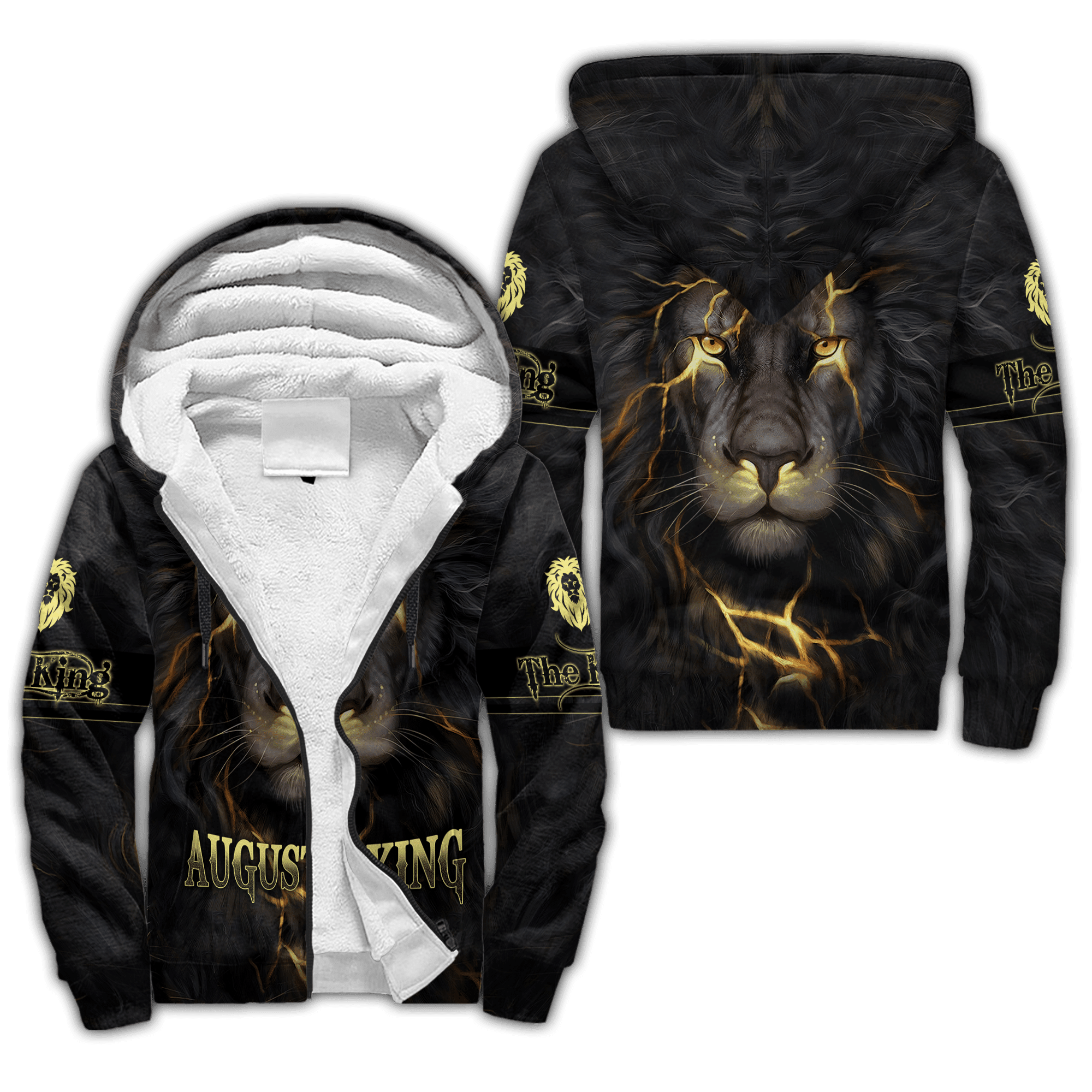 August Lion 3D All Over Printed Unisex Shirts Pi21012108 - Amaze Style™-Apparel