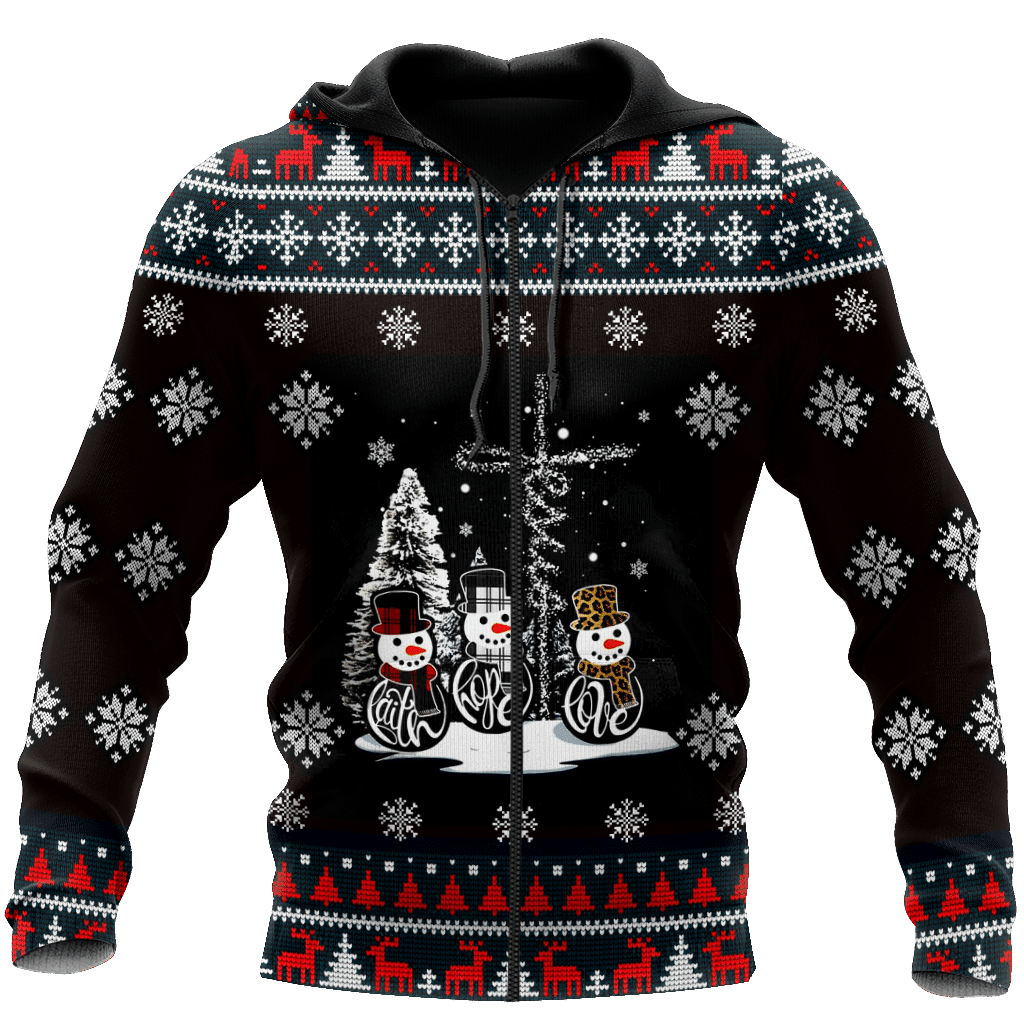 Christmas 3D Shirt For Men And Women Hoodie