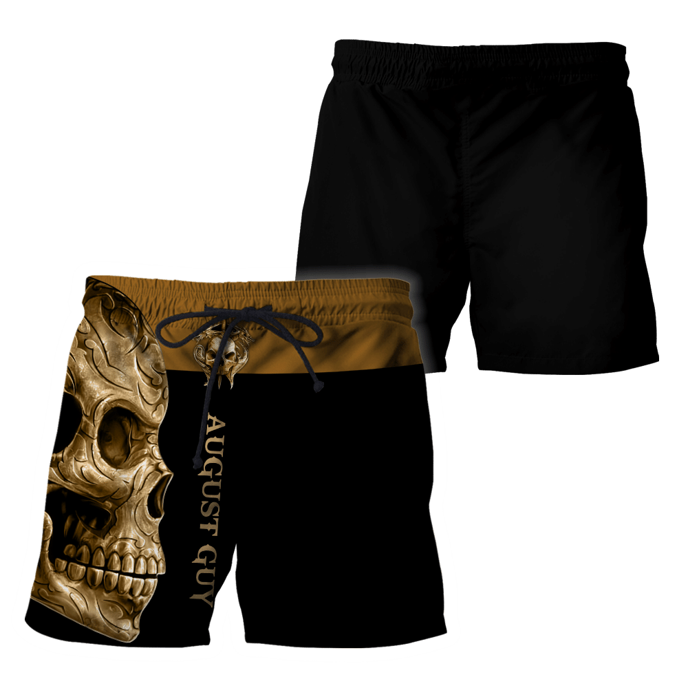 August Guy Skull 3D All Over Printed Shirts For Men and Women - Amaze Style™-Apparel