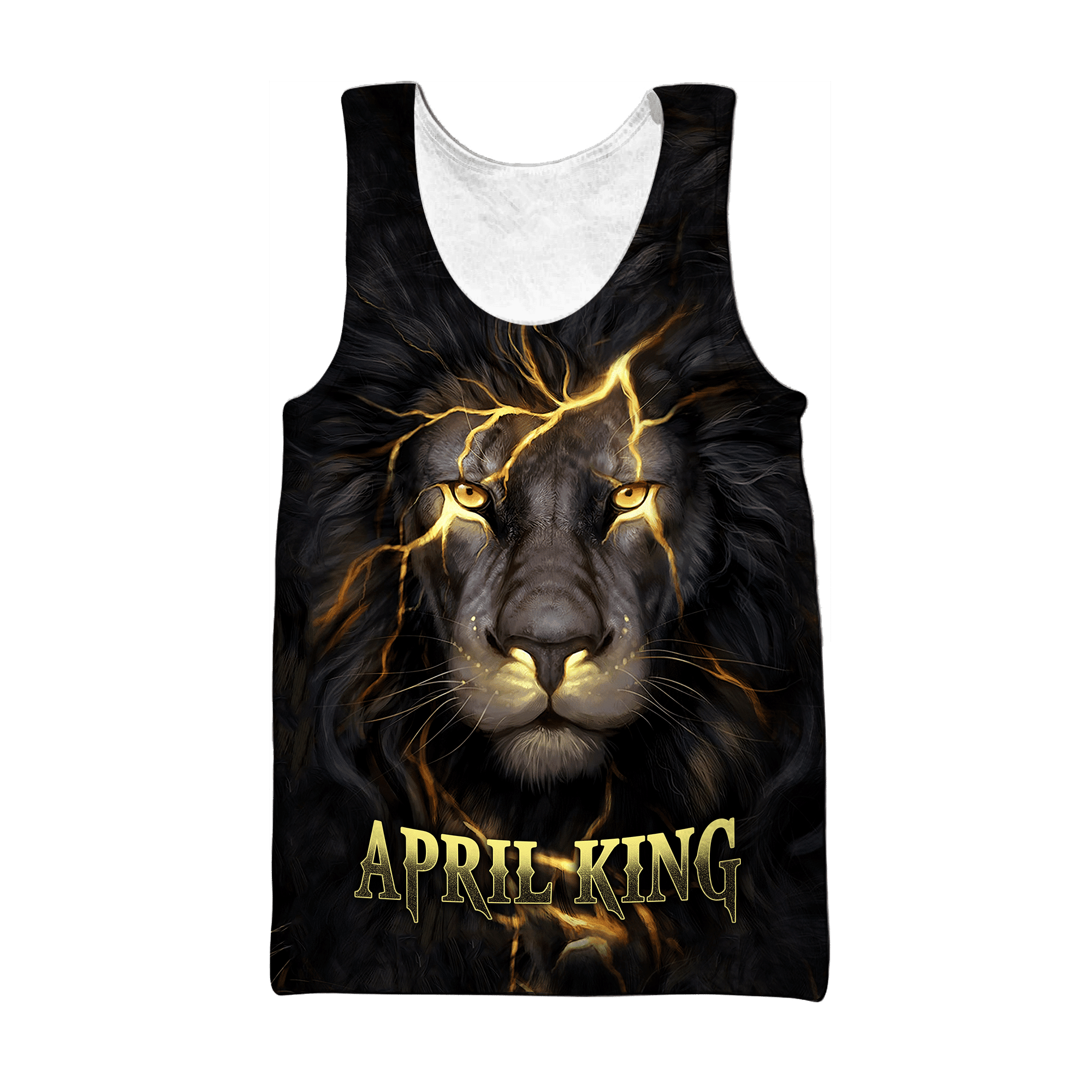 April Lion 3D All Over Printed Unisex Unisex Hoodie