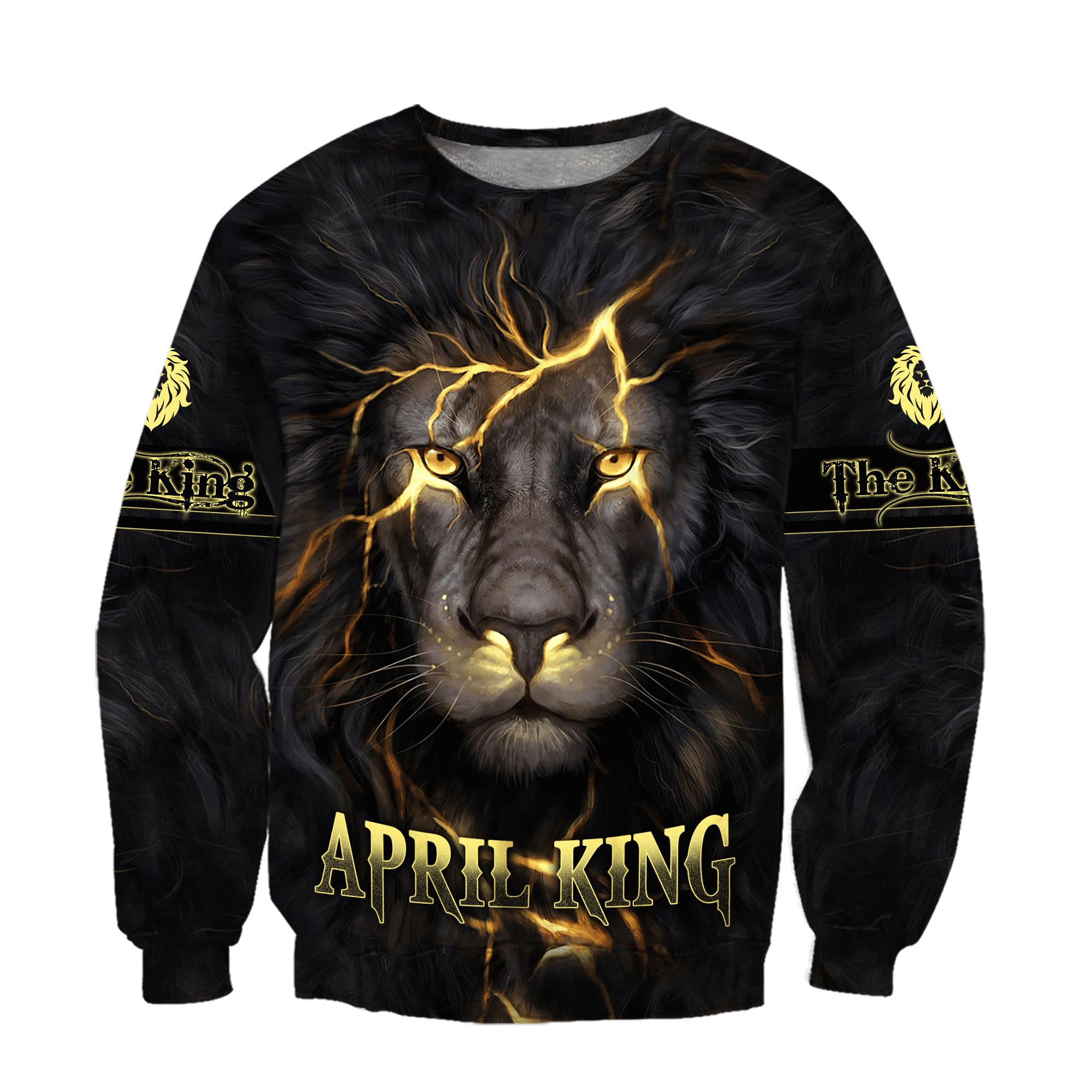 April Lion 3D All Over Printed Unisex Unisex Hoodie