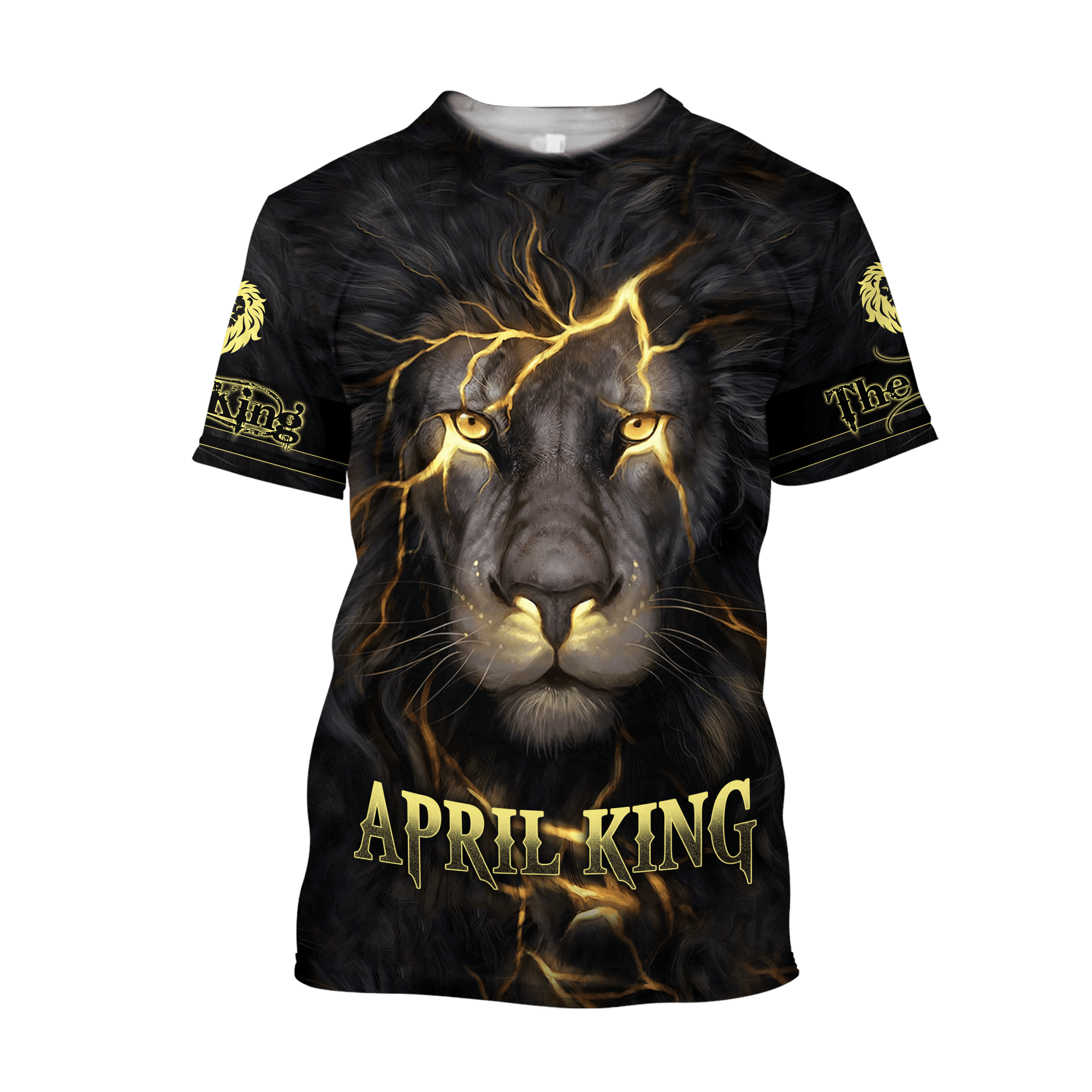 April Lion 3D All Over Printed Unisex Unisex Hoodie