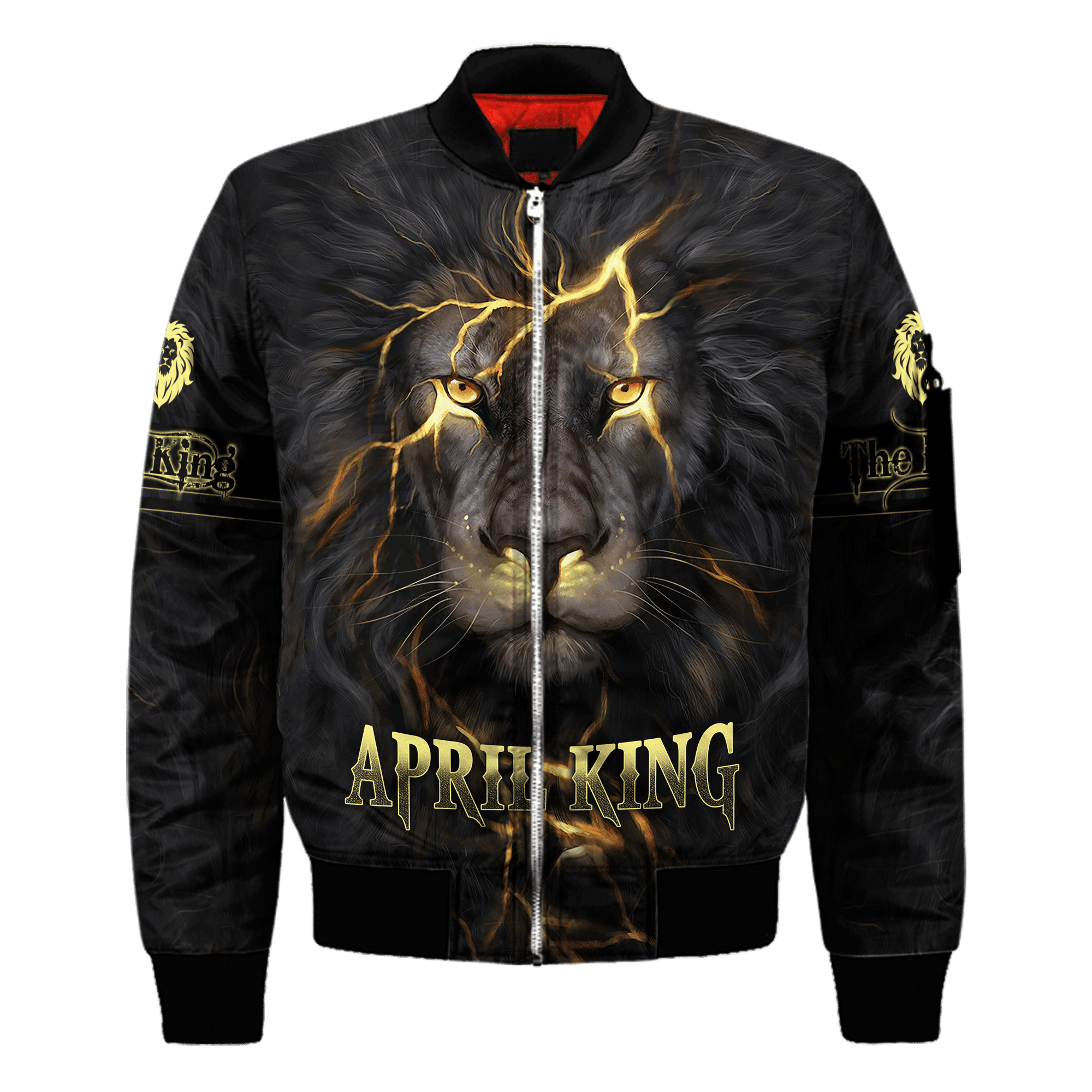 April Lion 3D All Over Printed Unisex Unisex Hoodie