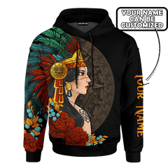 Aztec Couple You And Me We Got This Woman Customized 3D All Over print hoodie