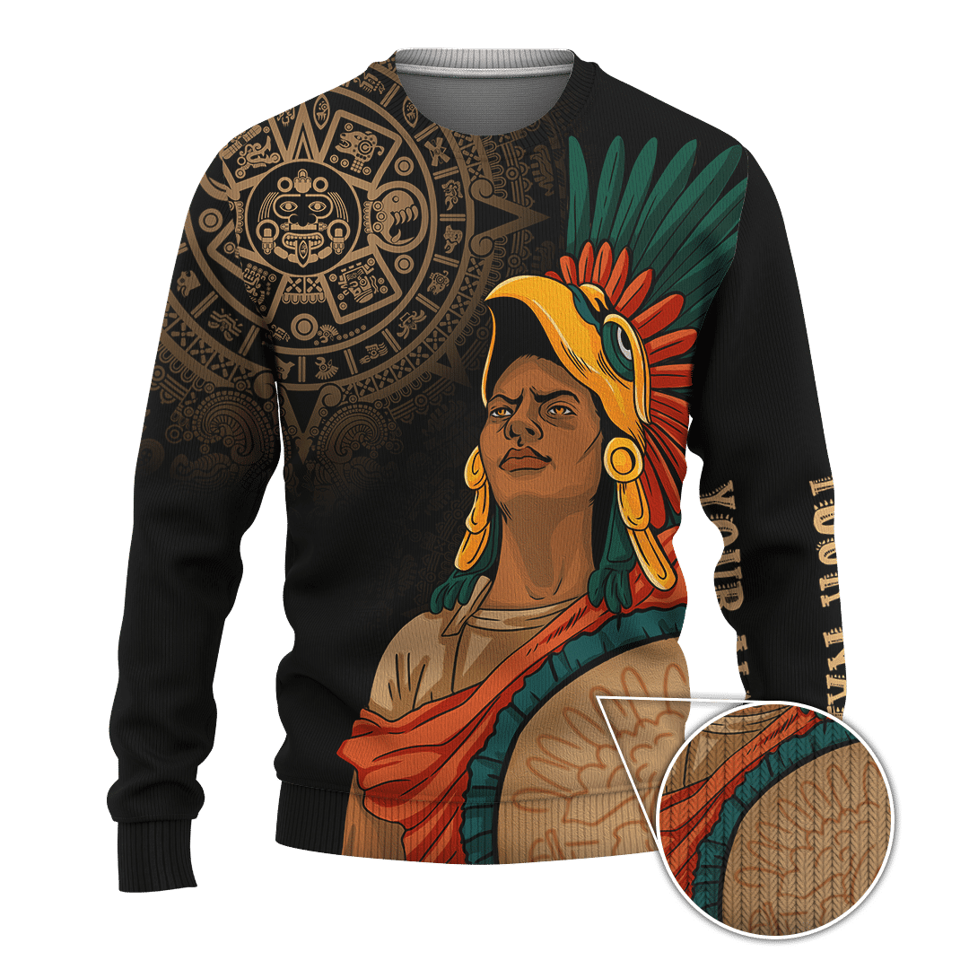 The Aztec Elite Woman Maya Aztec Customized 3D All Over Printed hoodie