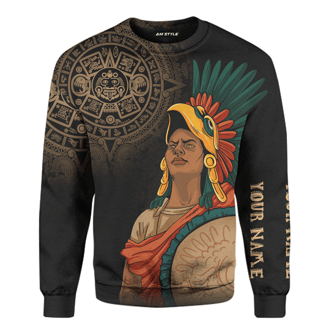 The Aztec Elite Woman Maya Aztec Customized 3D All Over Printed hoodie