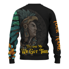 Aztec Couple You And Me We Got This Man Customized 3D All Over print hoodie