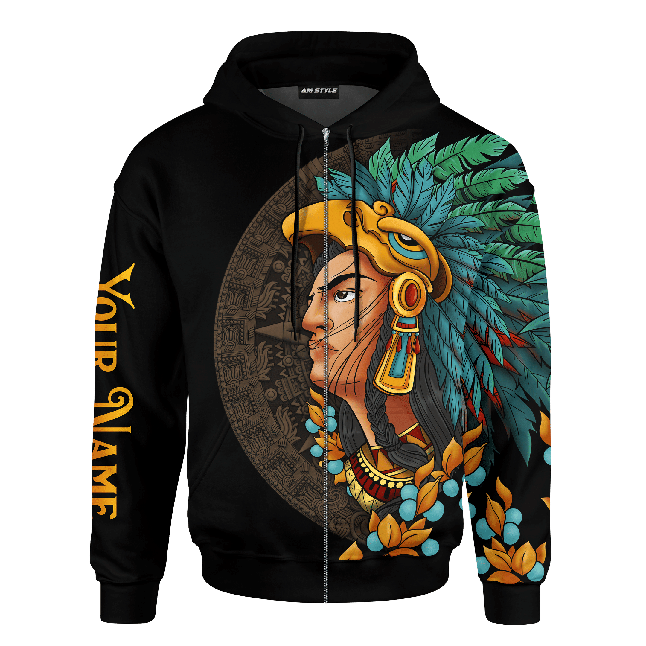 Aztec Couple You And Me We Got This Man Customized 3D All Over print hoodie