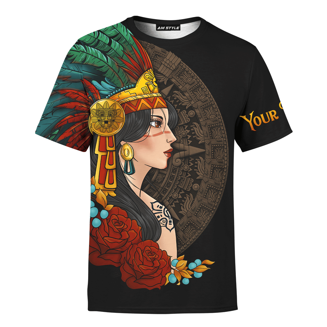 Aztec Couple You And Me We Got This Woman Customized 3D All Over print hoodie