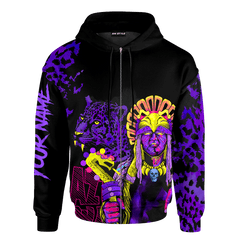 Aztec Eagle Warrior Jaguar Collage Art Customized 3D All Over Printed Shirt Hoodie