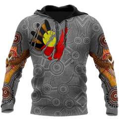 Aboriginal Australia In my heart Indigenous Painting Art D shirts