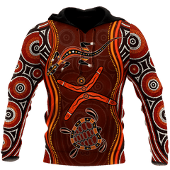 Aboriginal Naidoc Week heal the Lizard and Turtle D print shirts