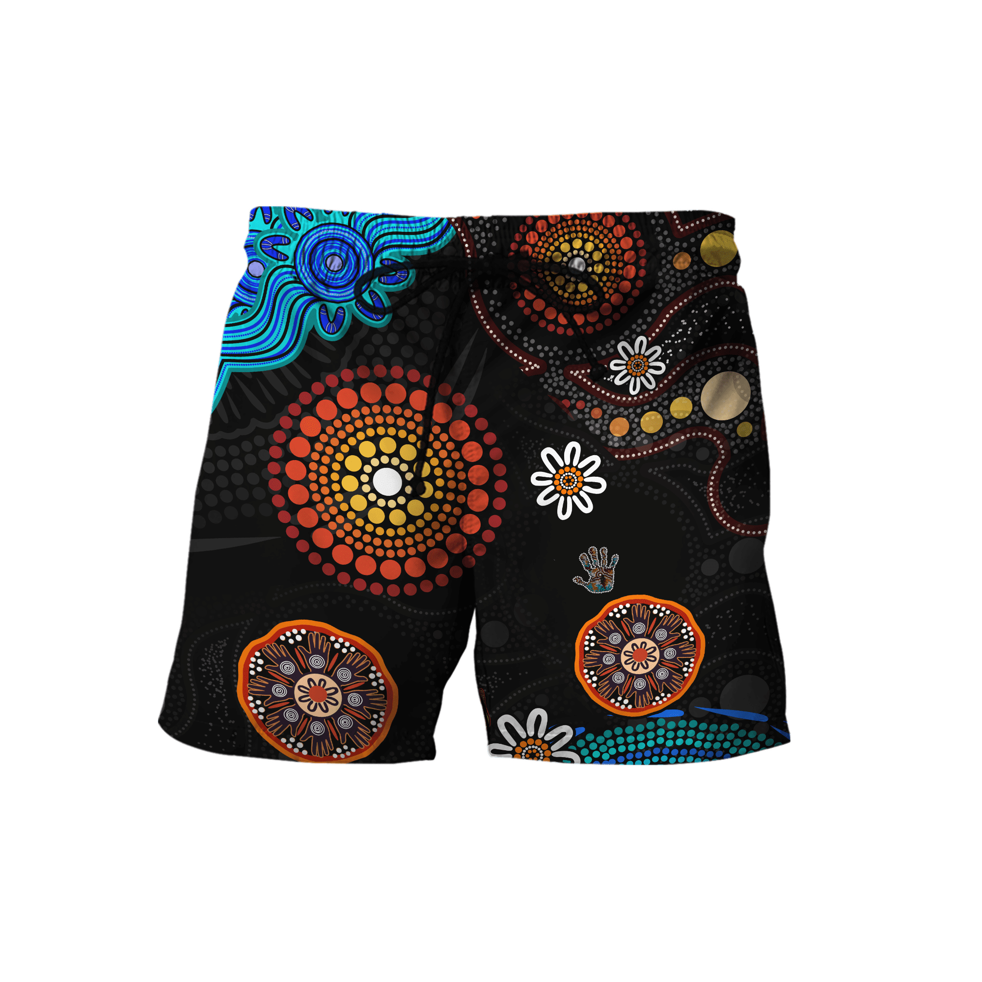 Aboriginal Indigenous Naidoc Week Get Up Stand Up Show Up Blue Sun Map Hoodie