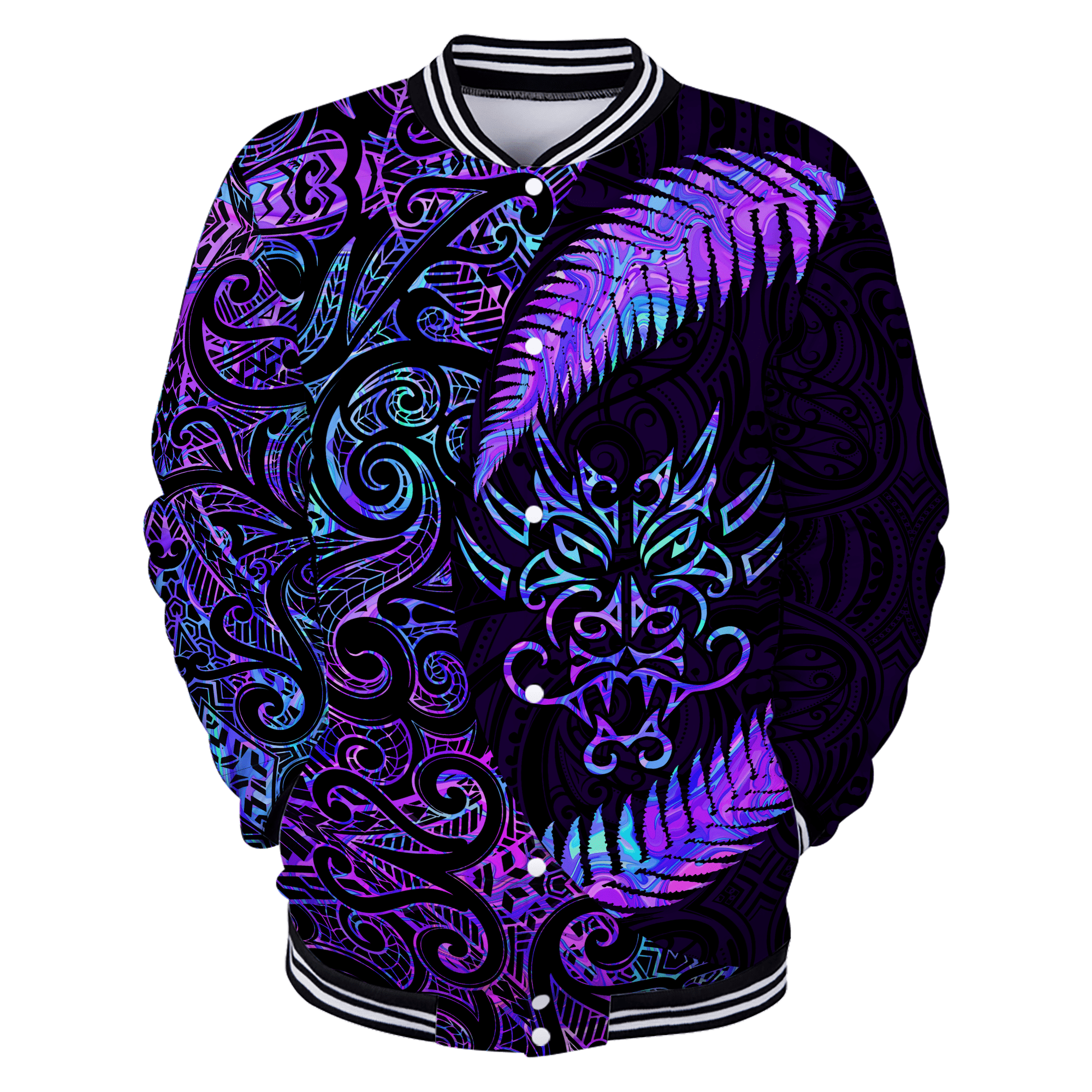 Aotearoa Dragon Paua Shell Maori Purple Unisex Shirts Tmarc Tee