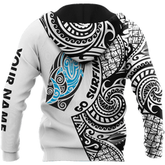 Amazing Polynesian Go Surfing Personalized Unisex Deluxe Hoodie ML