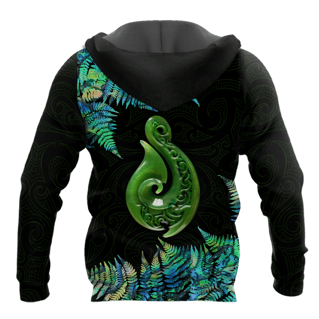 Aotearoa New Zealand Geen Maori Manaia Paua Shell Unisex Shirts Tmarc Tee