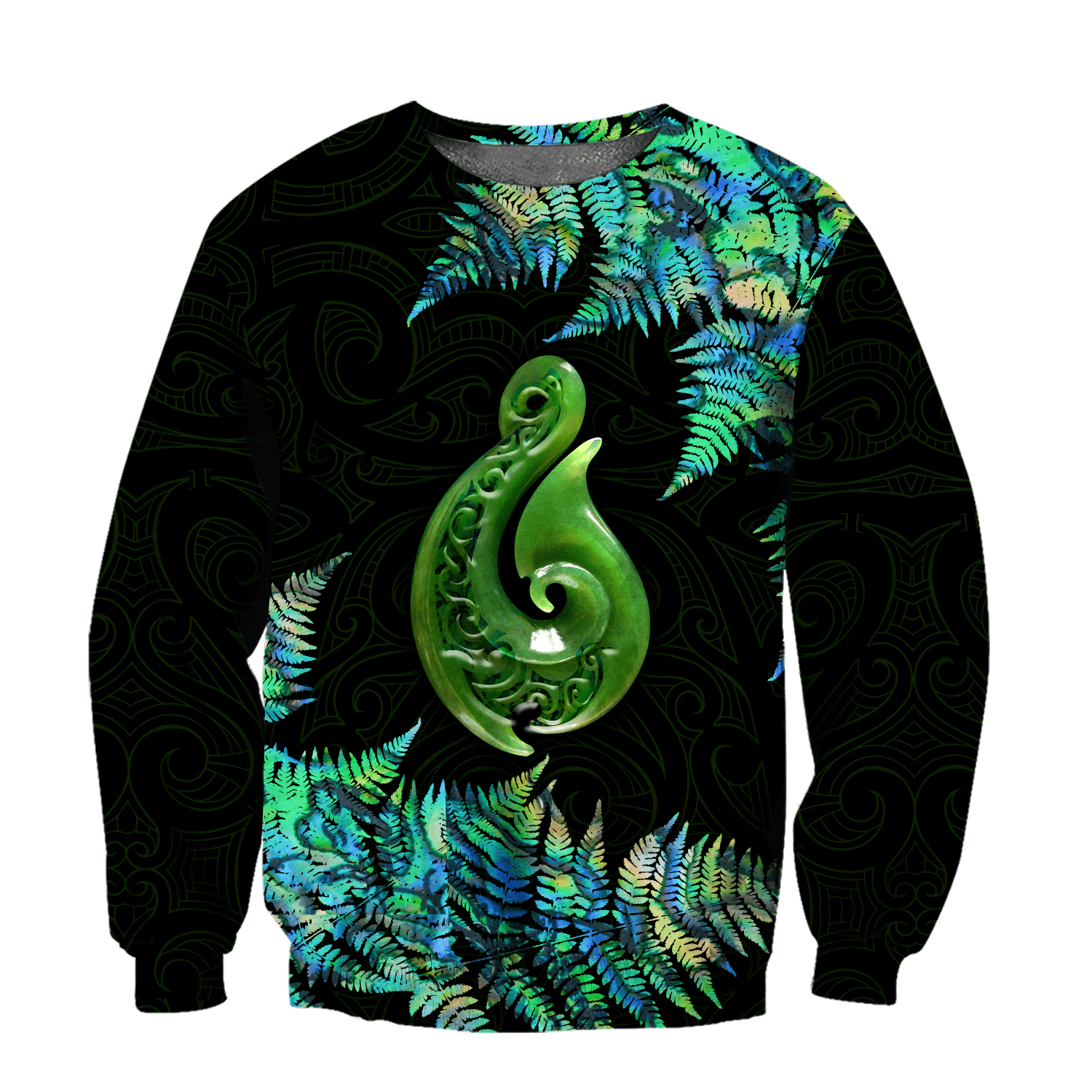 Aotearoa New Zealand Geen Maori Manaia Paua Shell Unisex Shirts Tmarc Tee